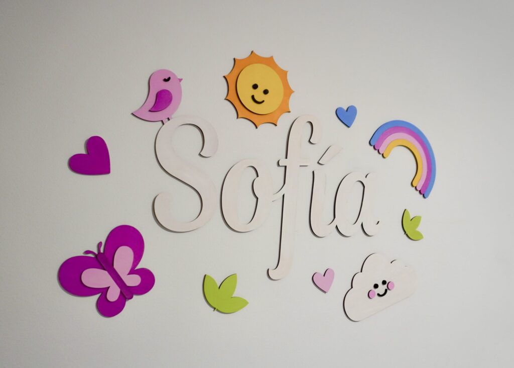 Mural infantil Sofia